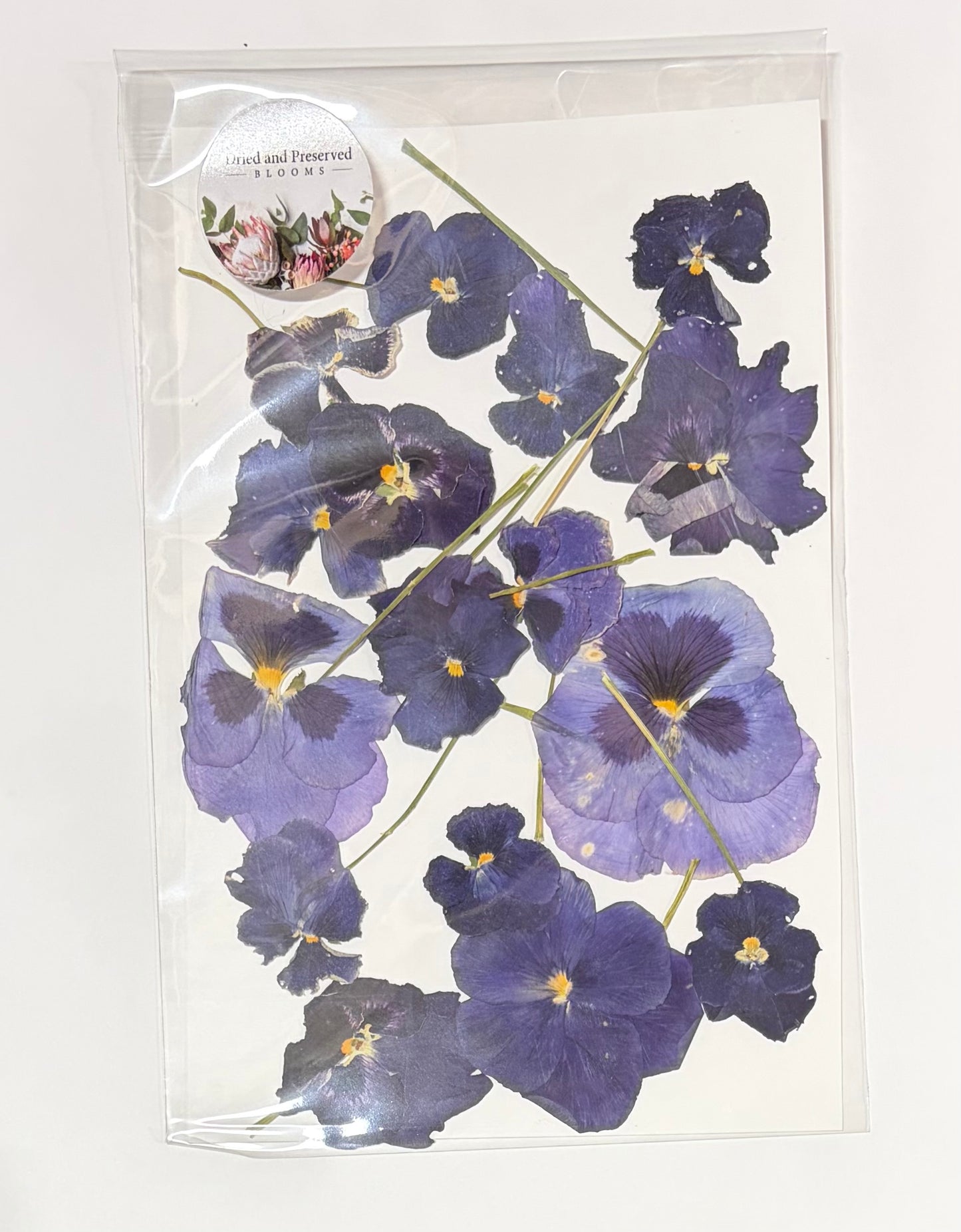 Pressed Flower Pack~ Viola/pansy