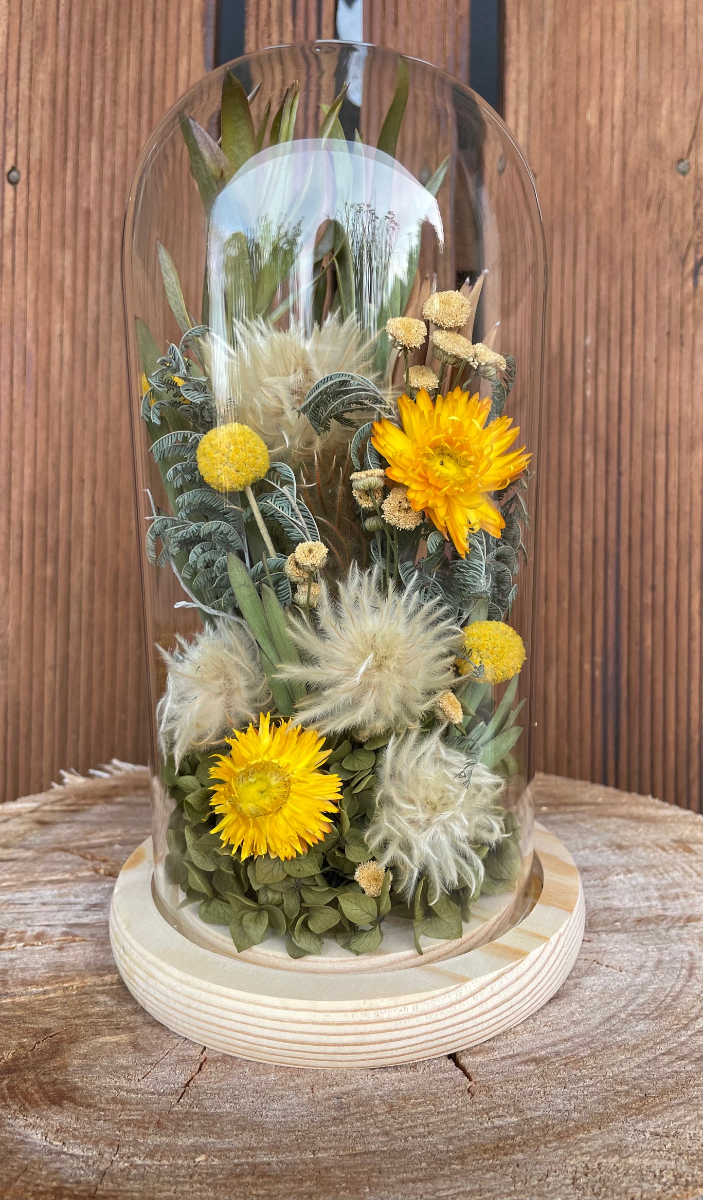 Floral Dome~ Native Gold