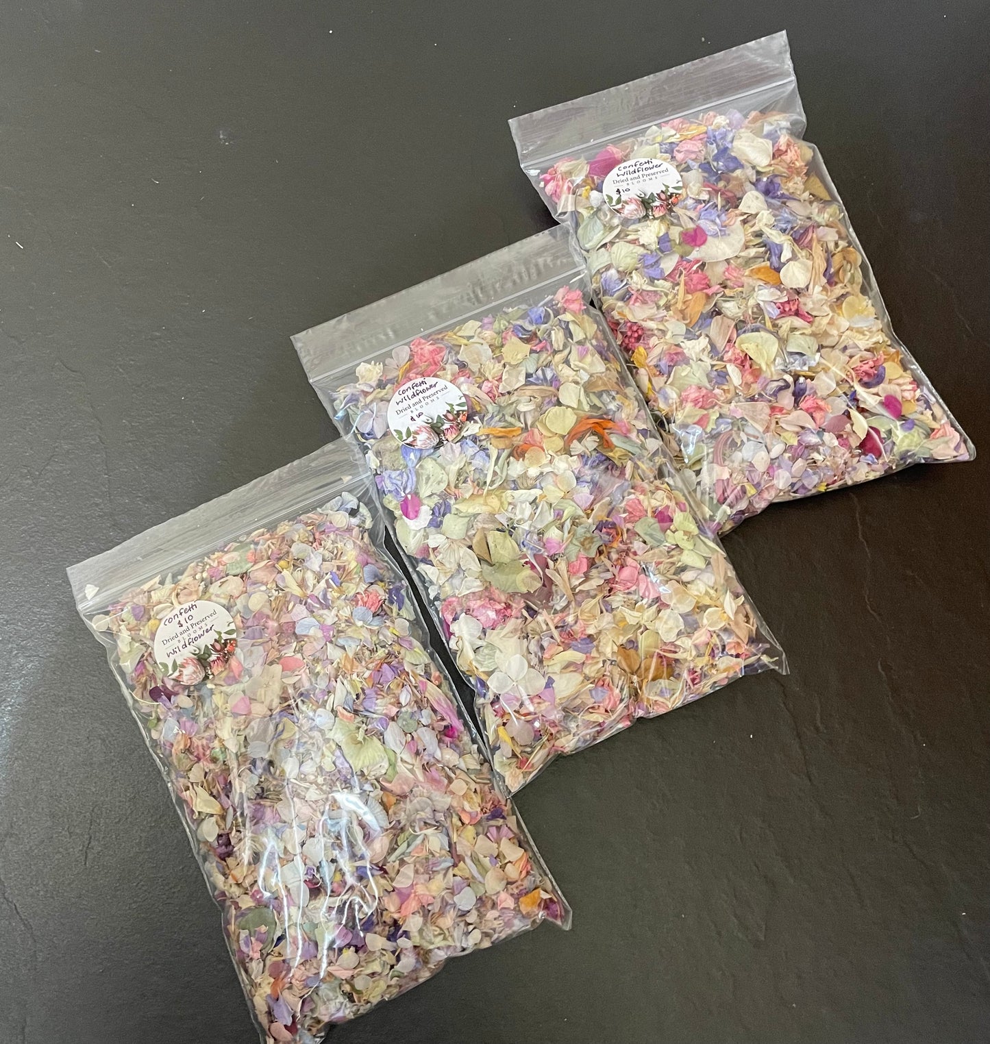 Confetti ~ pastel mixed petals