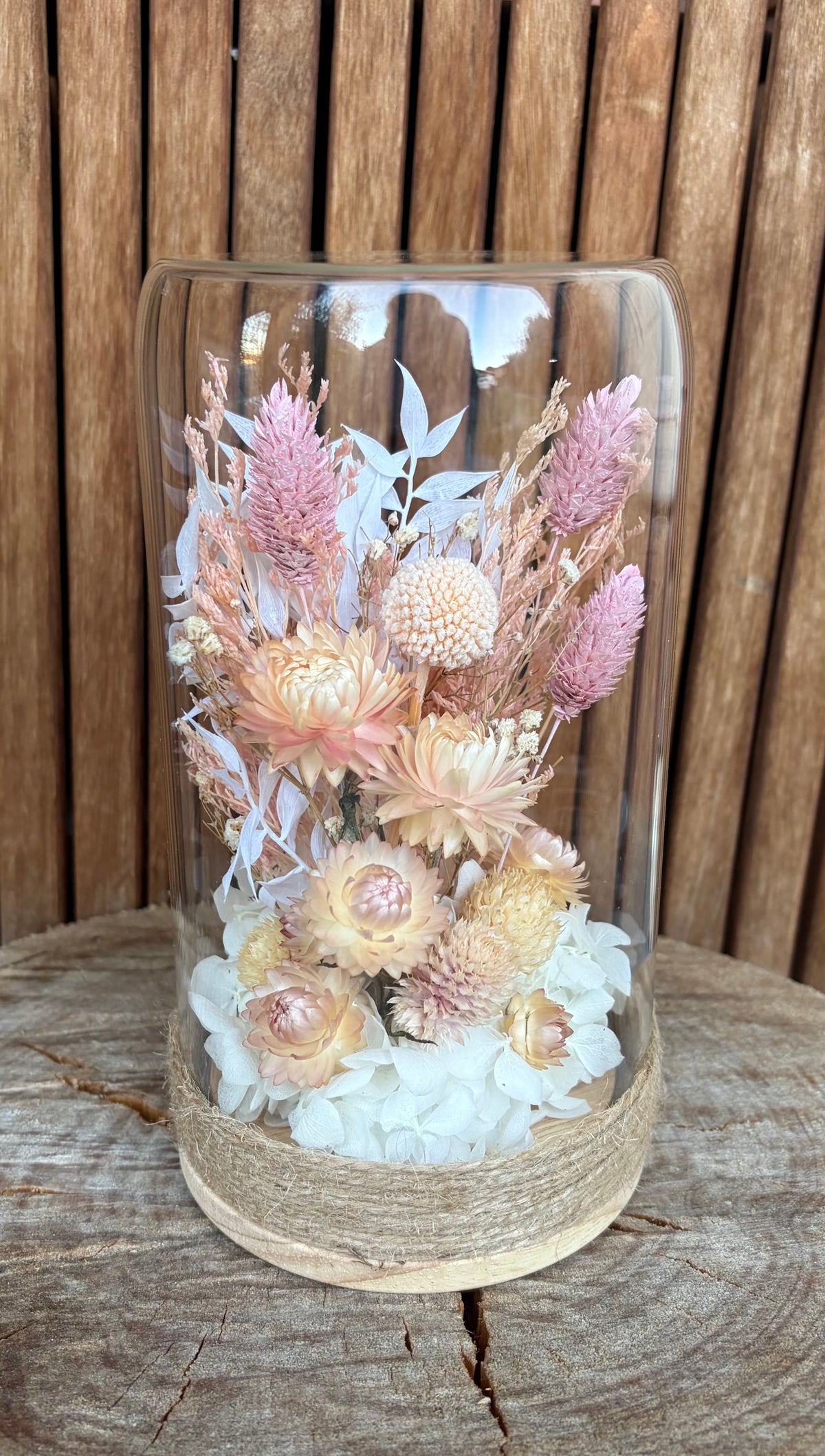 Floral Dome ~ Peach