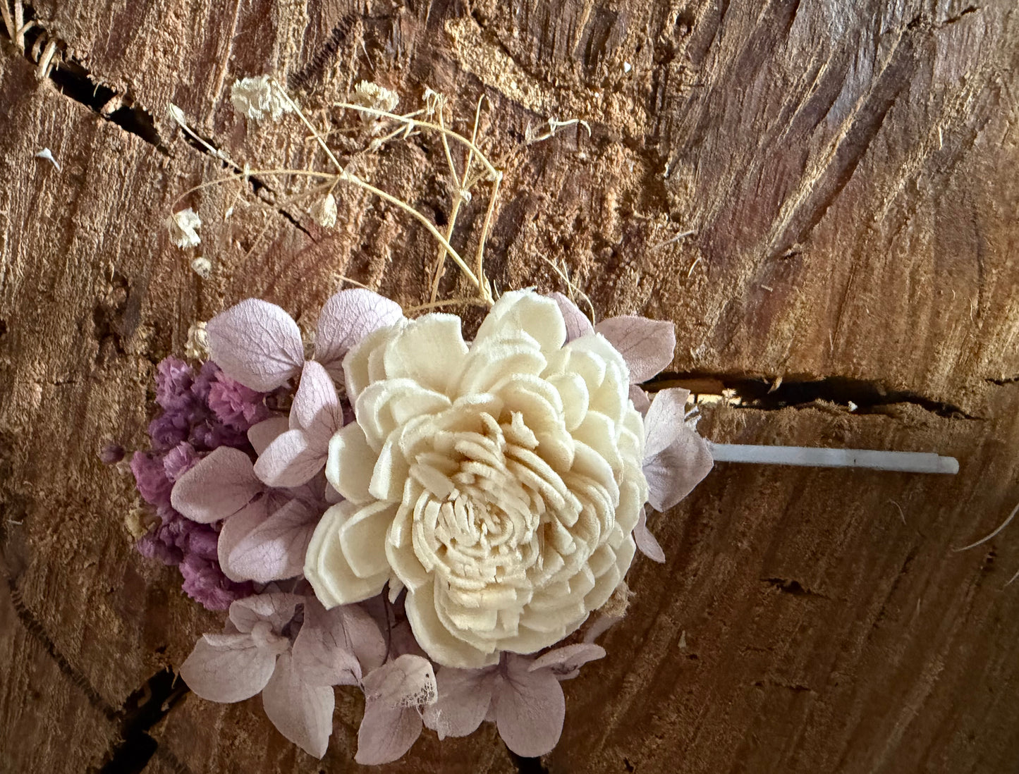 Hair Pin ~ Mauves