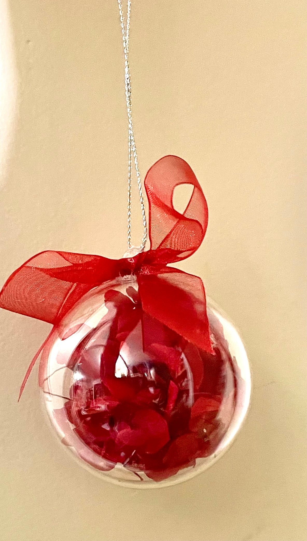 Bauble 6cm Red