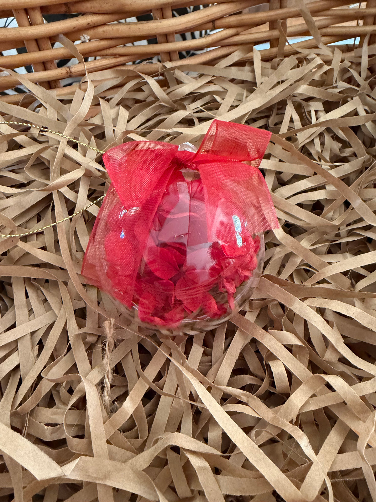 Bauble 6cm Red