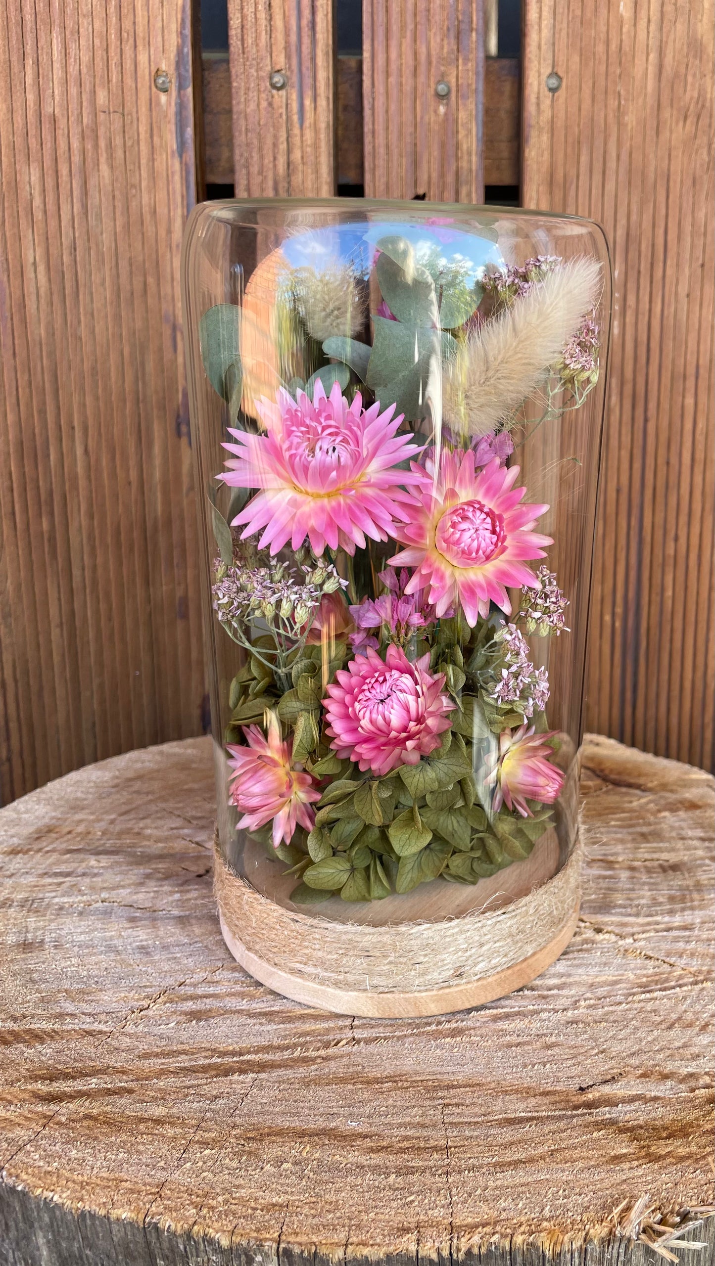 Floral Dome Pink