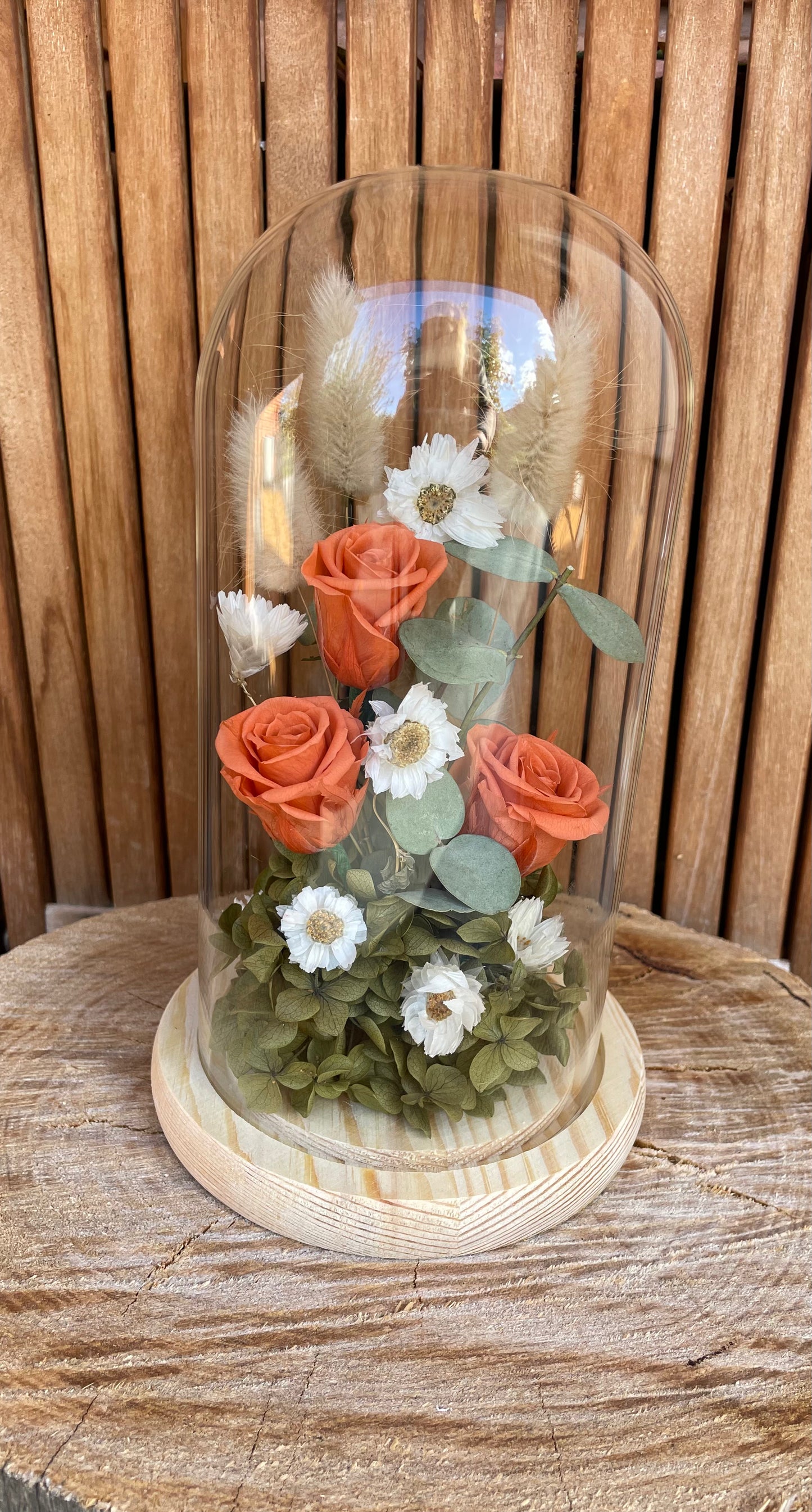 Floral Dome Rust