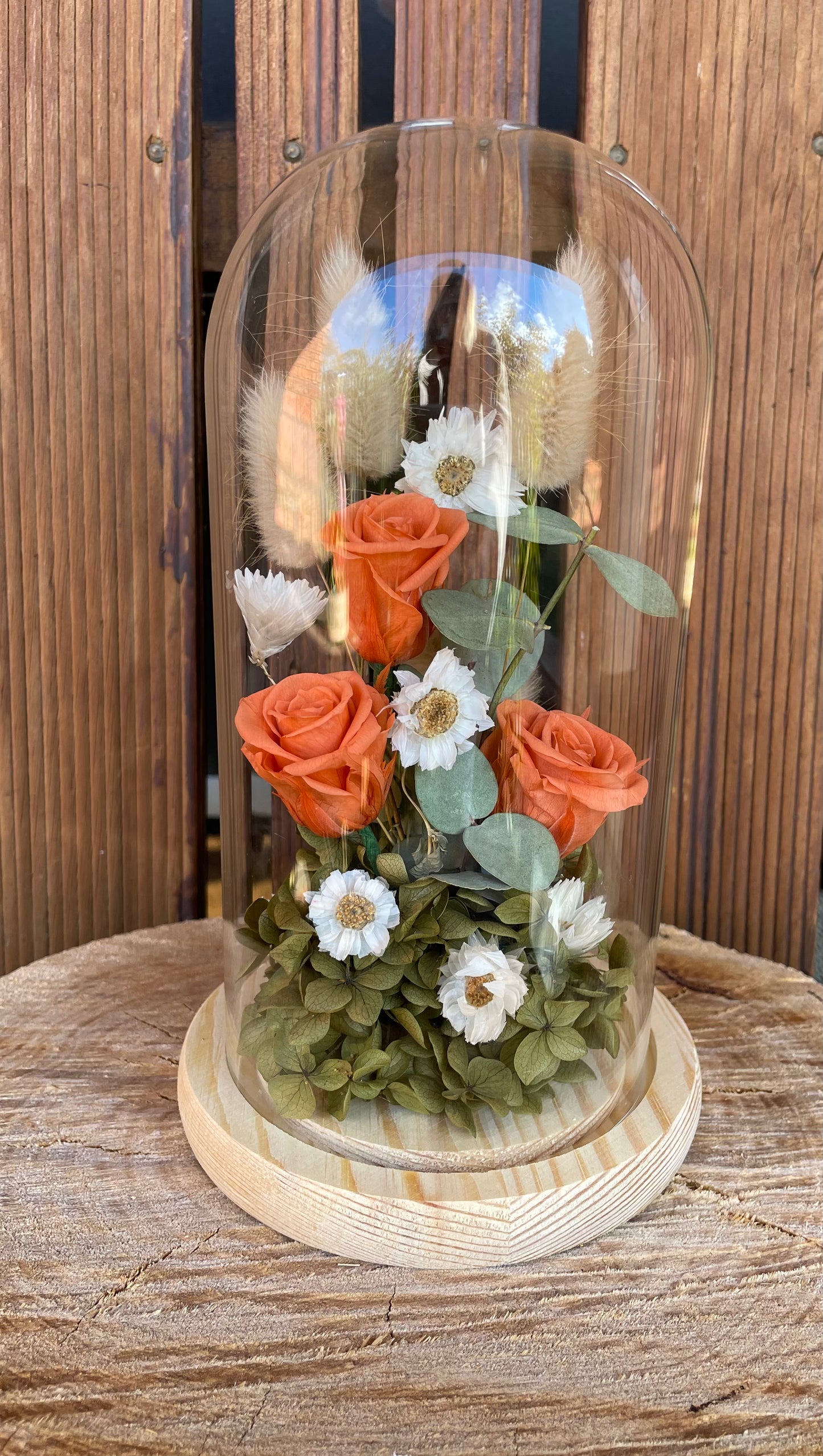 Floral Dome Rust