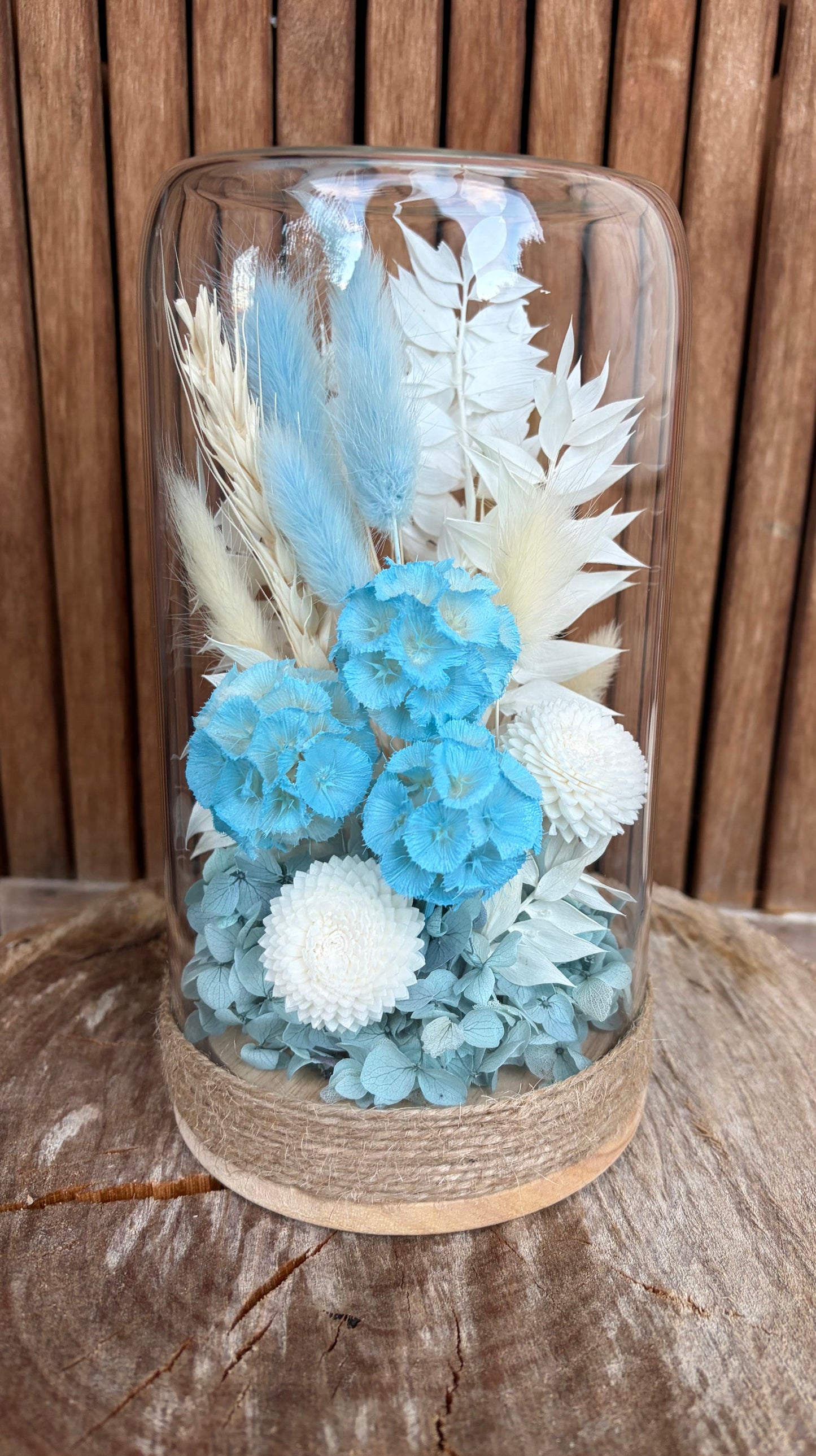 Floral Dome~Light Blue