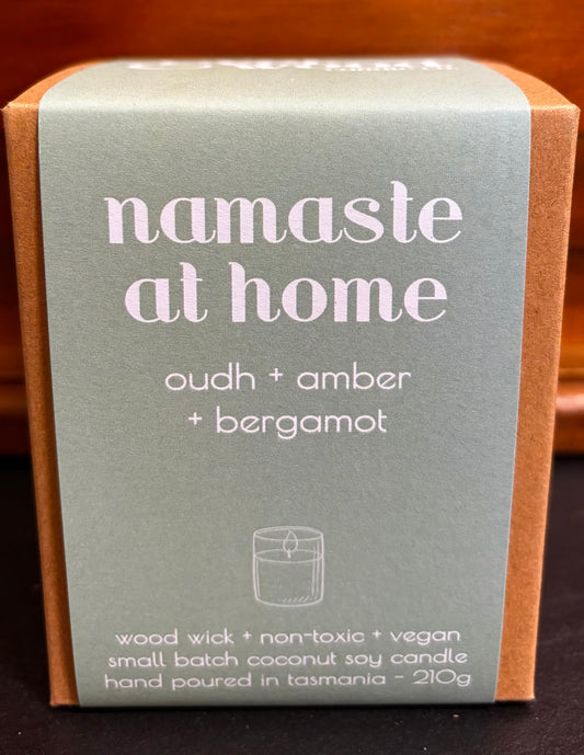 Everwood Candle Co. Namaste at home