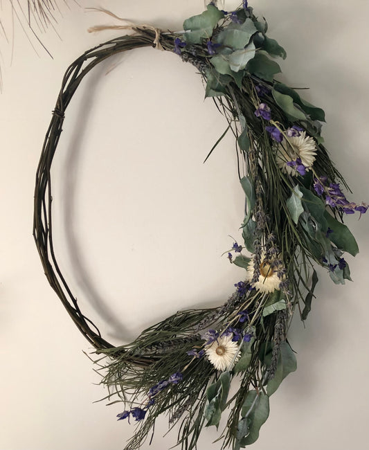 Lavender Wreath