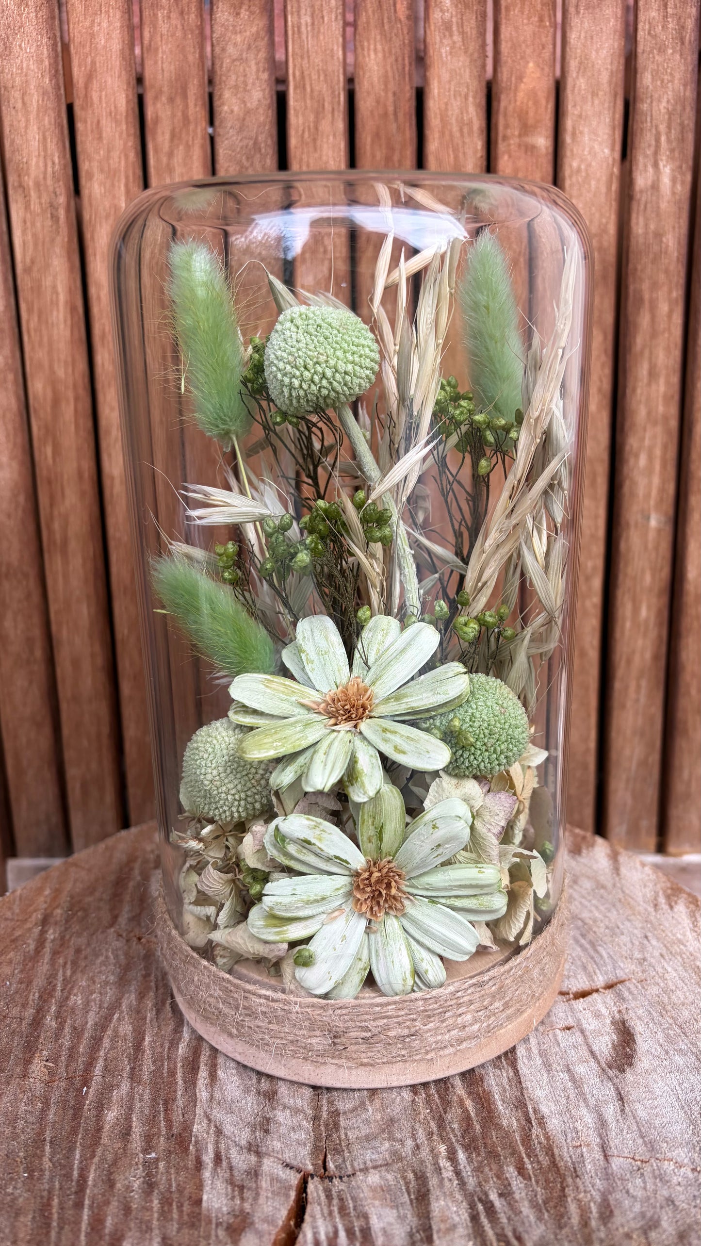 Floral Dome~Sage Green