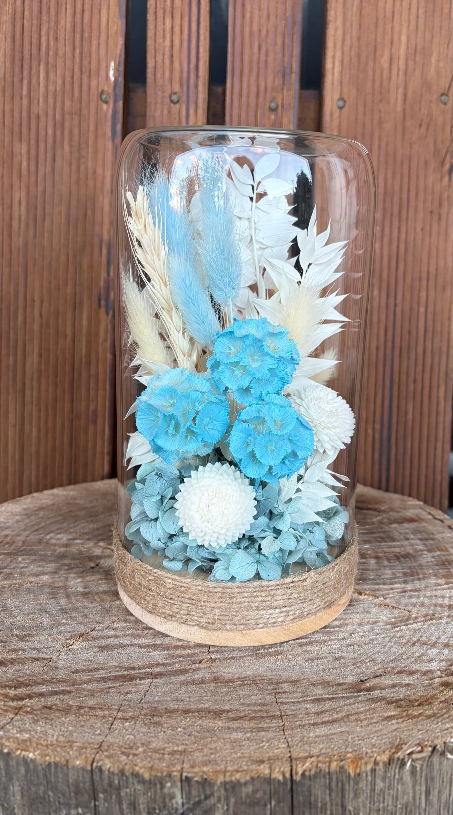 Floral Dome~Light Blue