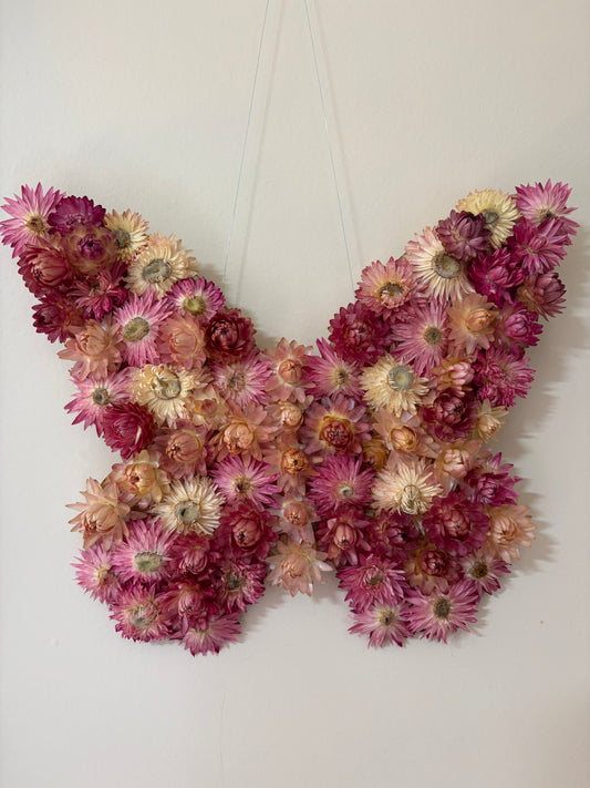 Butterfly Wall Art ~ Pink