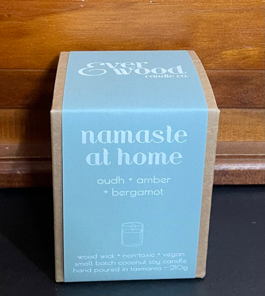 Everwood Candle Co. Namaste at home