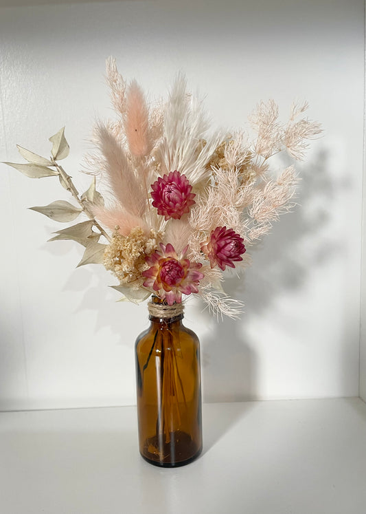 Bottle Baby ~ pink Straws