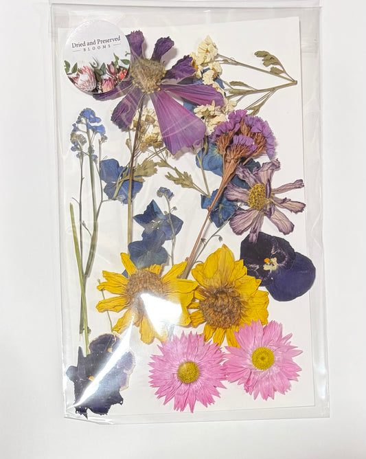 Pressed Flower Pack ~ mixed