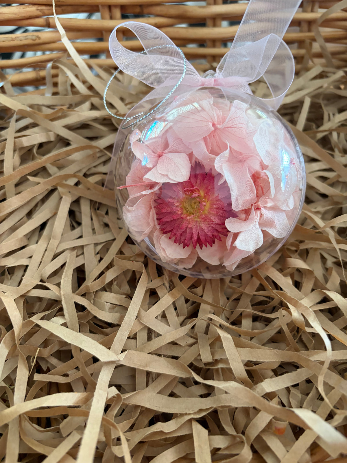Bauble 8cm~Pink