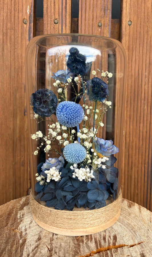 Floral Dome~Navy