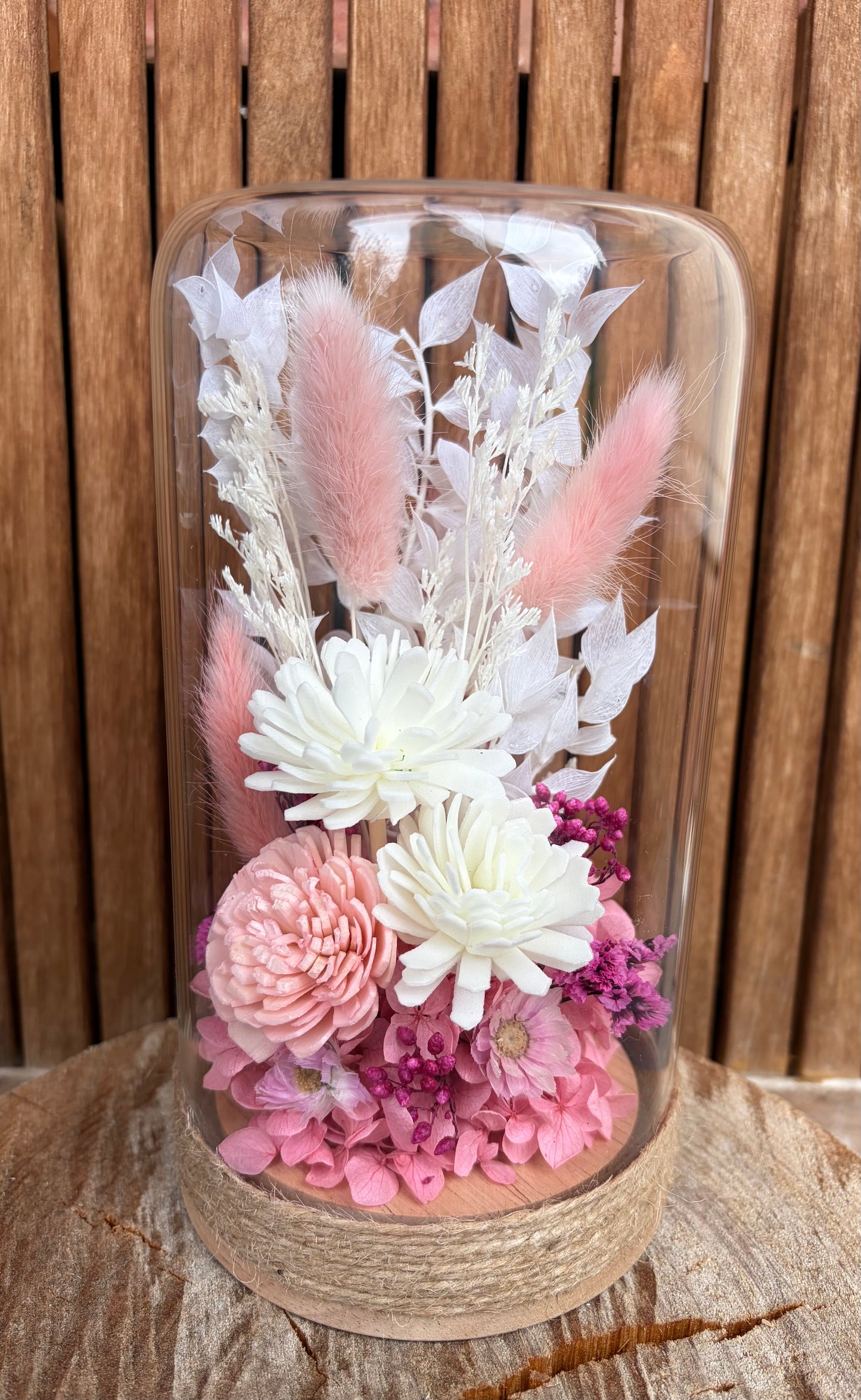 Floral Dome~Pink Mix