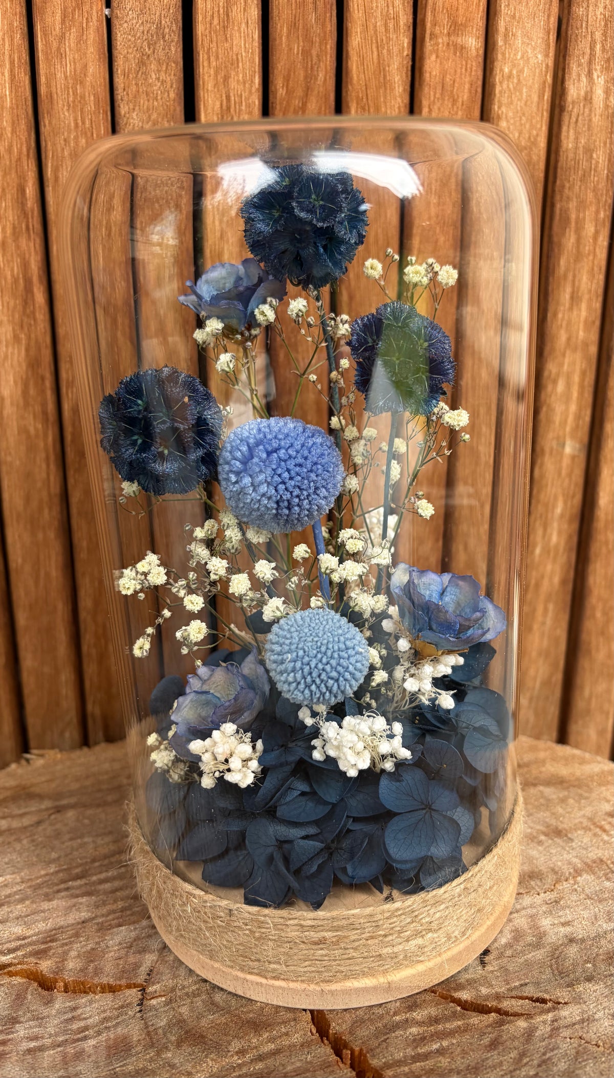 Floral Dome~Navy