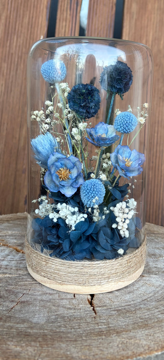 Floral Dome~Navy