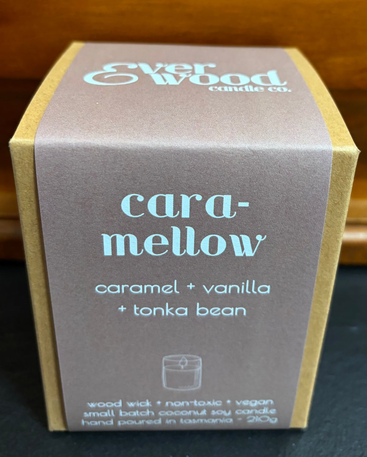 Everwood Candle ~ Carra-mellow