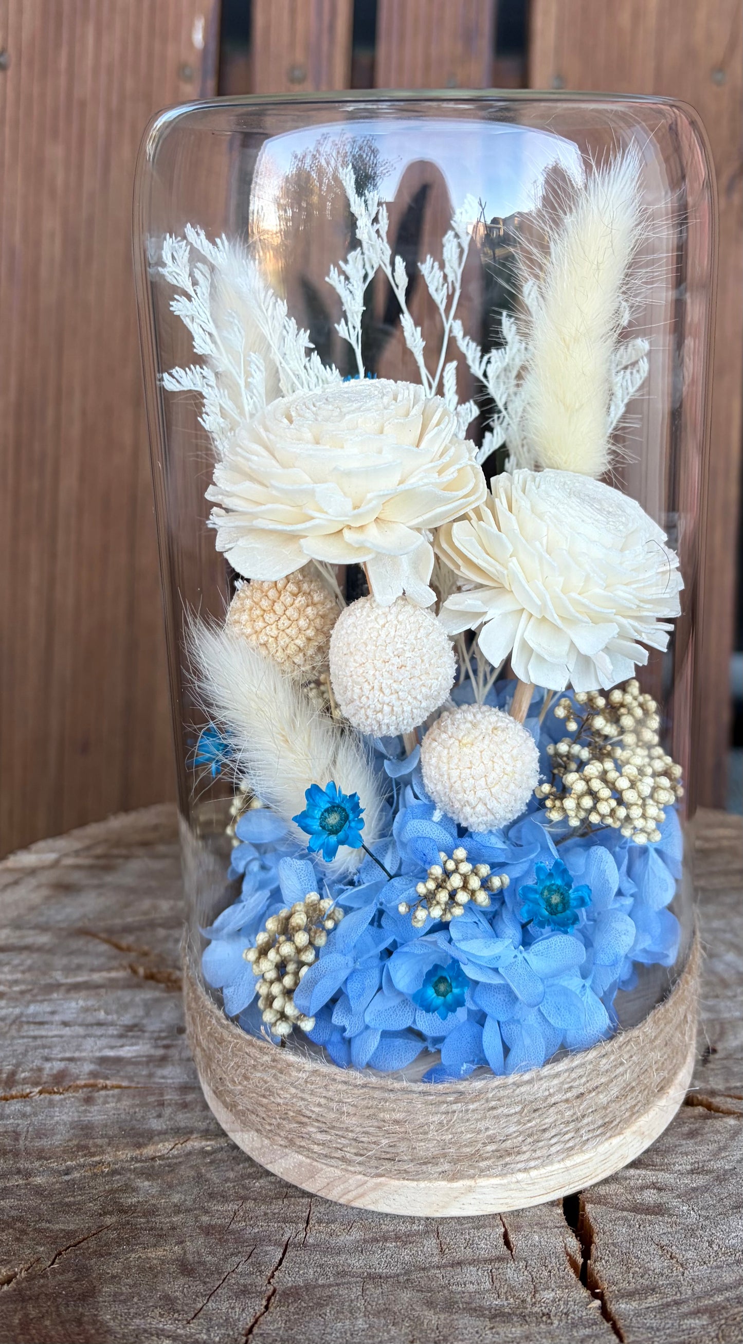 Floral Dome ~ Sky Blue