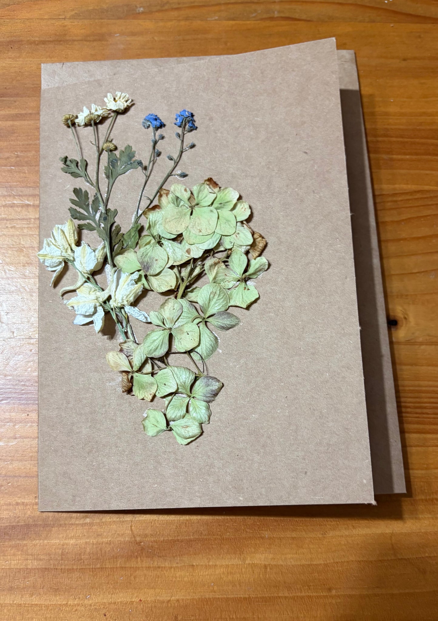 Greeting Card ~ Pressed Flower