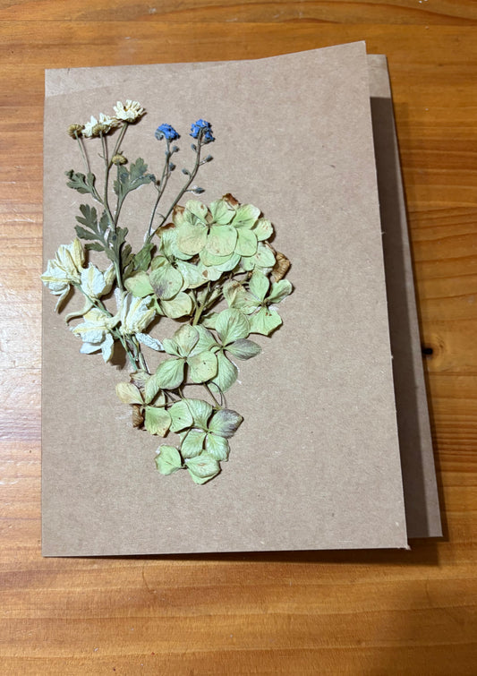 Greeting Card ~ Pressed Flower