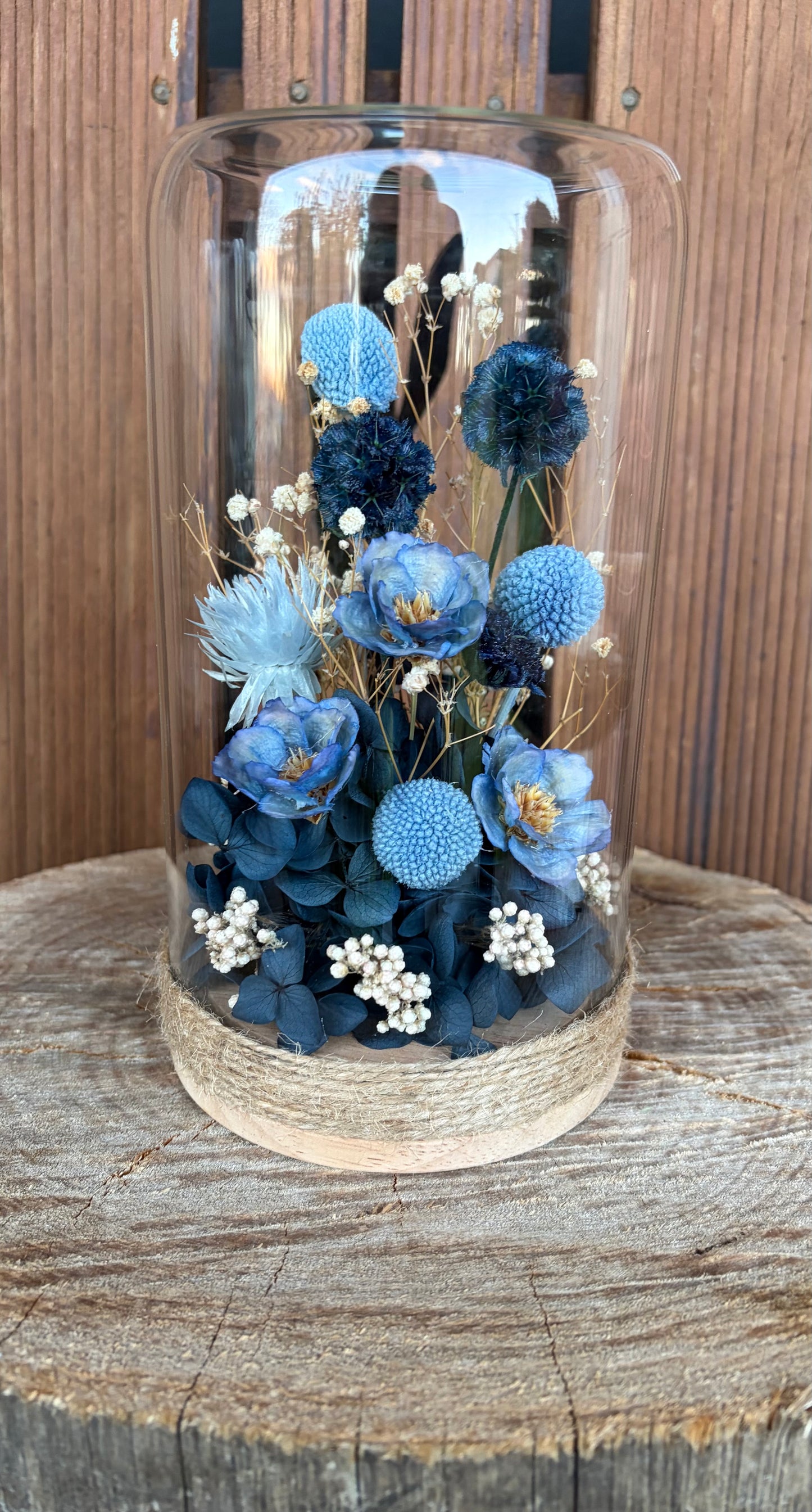 Floral Dome~Navy