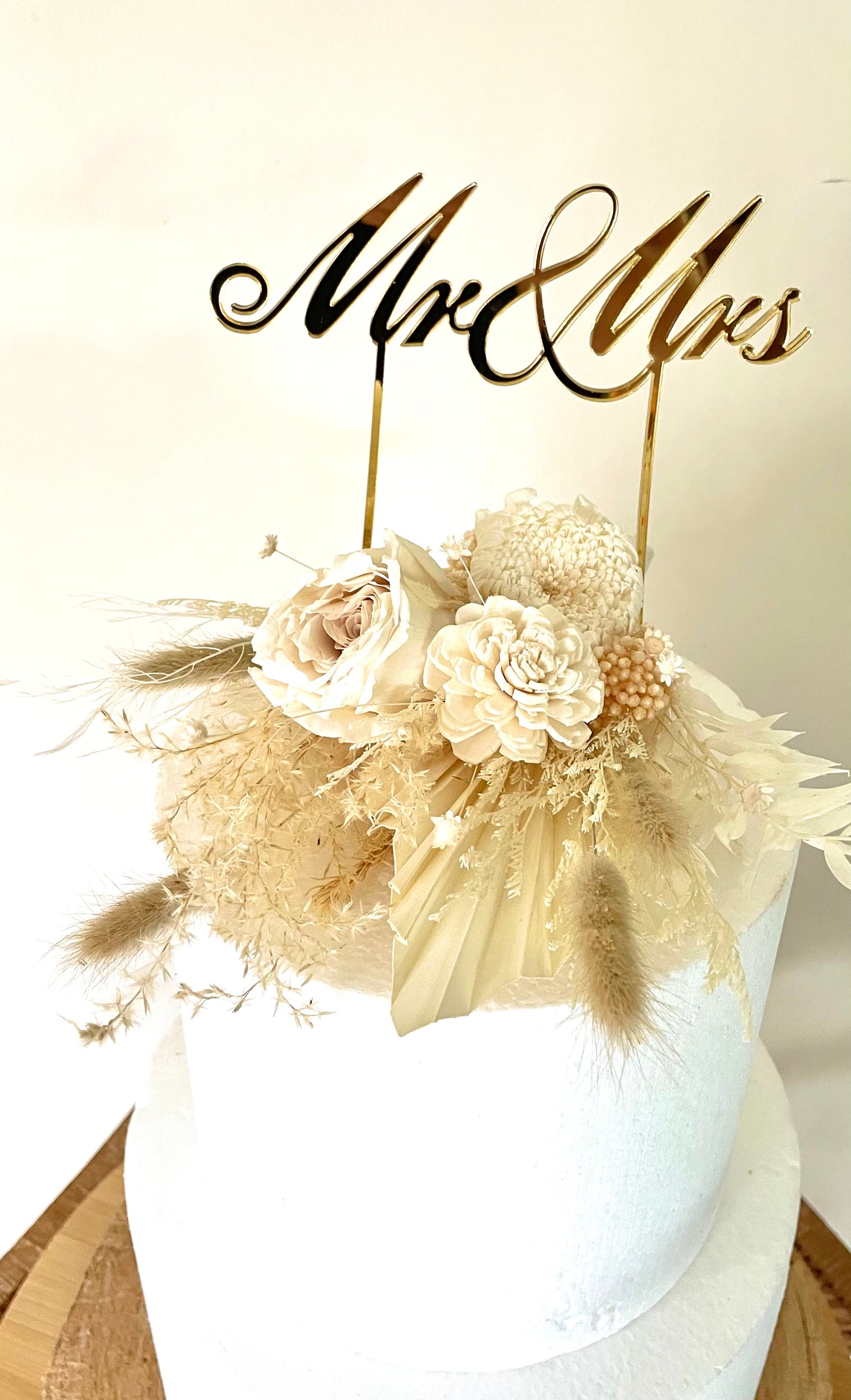 Cake Topper ~ Boho