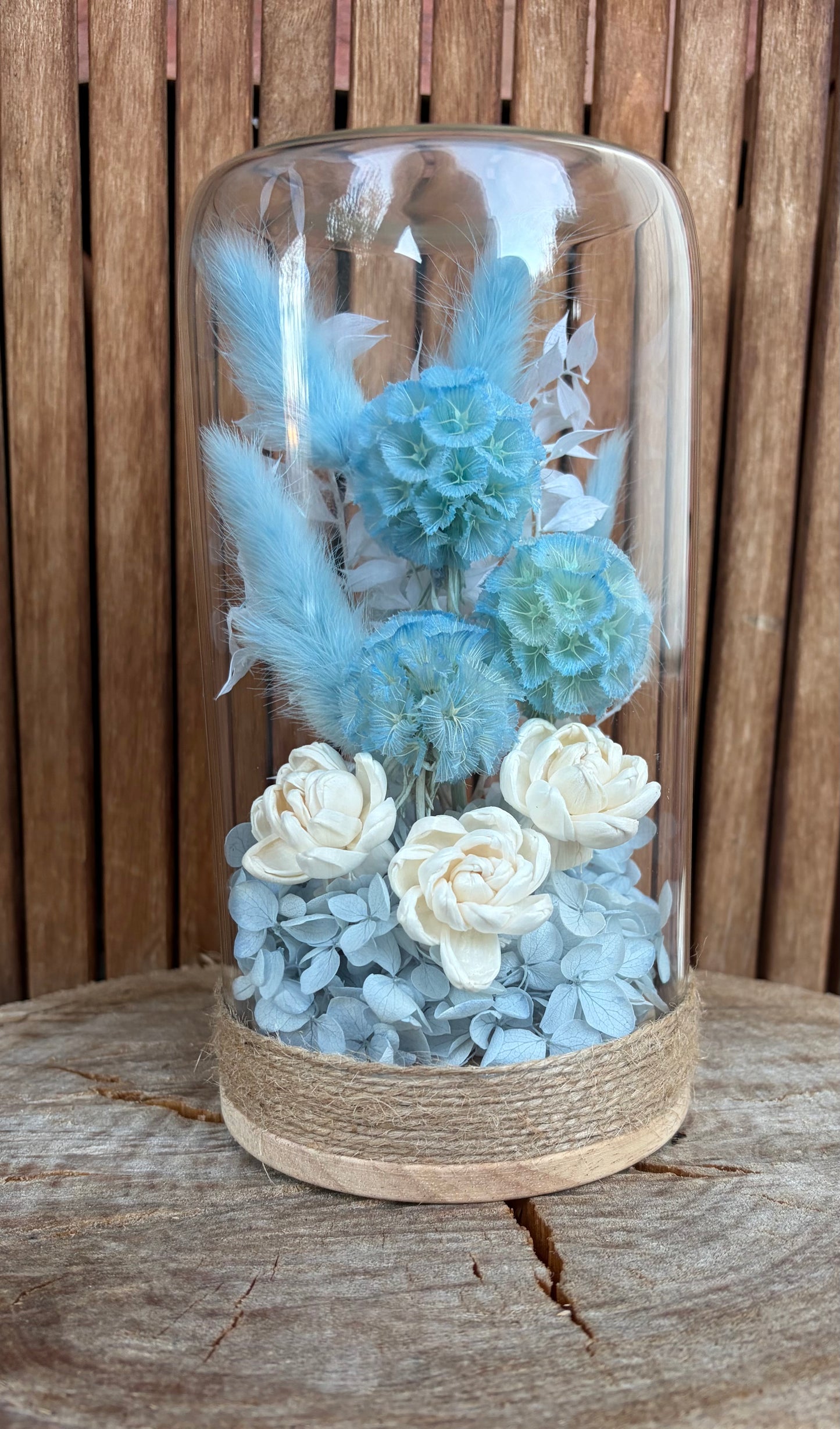 Floral Dome ~ Blue