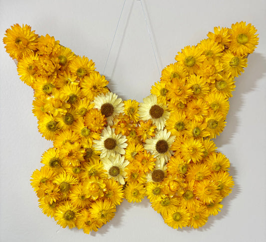 Butterfly Wall Art ~ Yellow