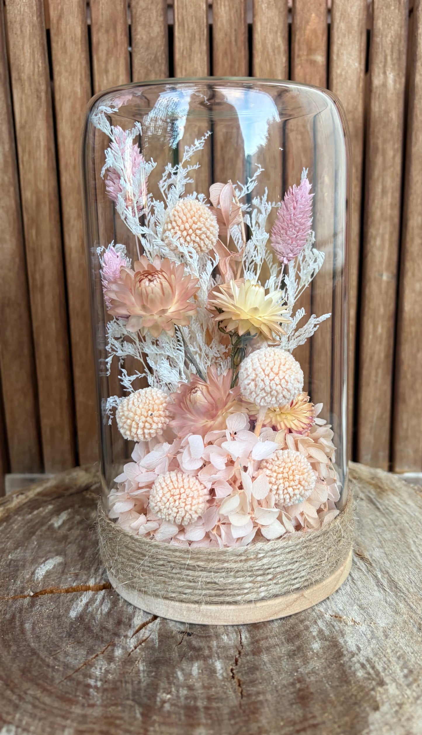 Floral Dome ~ Peach
