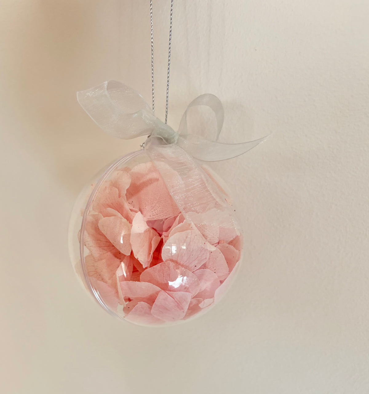 Bauble 8cm~ pink