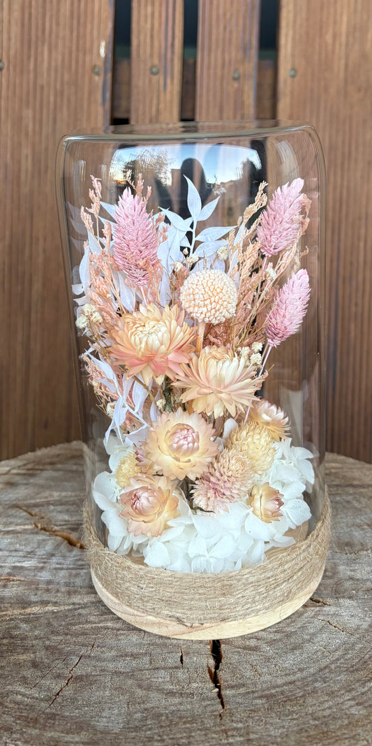 Floral Dome ~ Peach