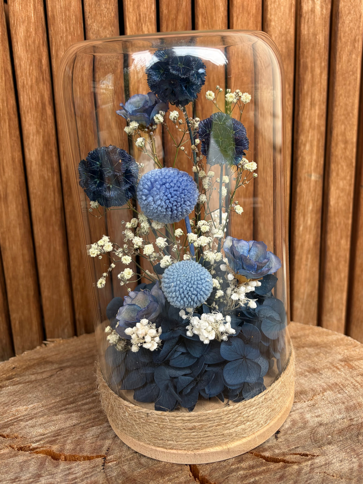 Floral Dome~Navy