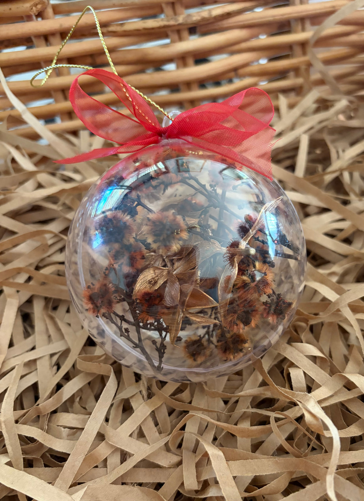 Bauble 8cm~Red