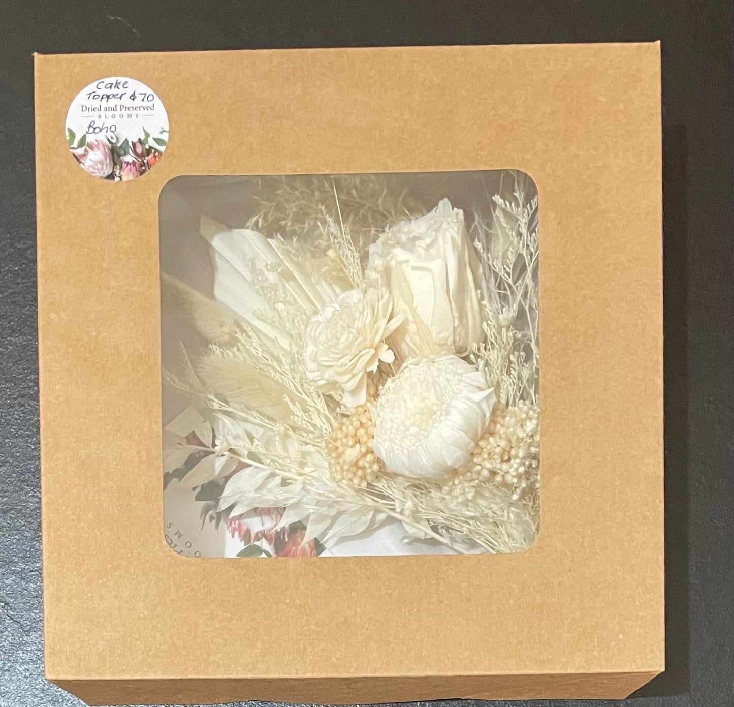 Cake Topper ~ Boho