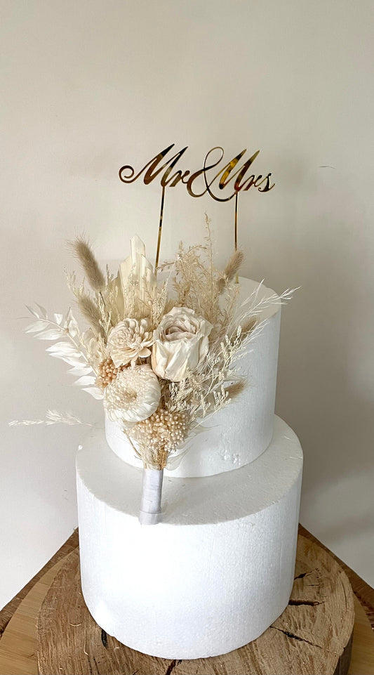 Cake Topper ~ Boho