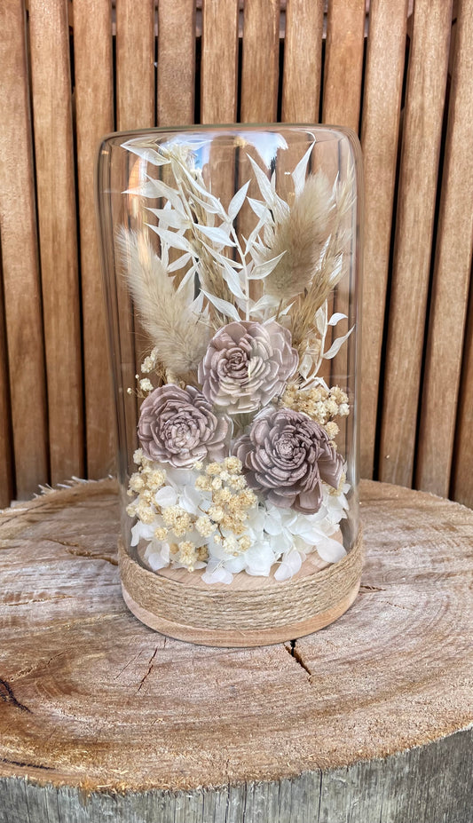 Floral Dome~ Latte