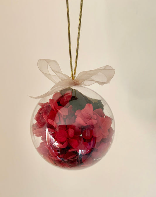 Bauble 8cm ~ Red