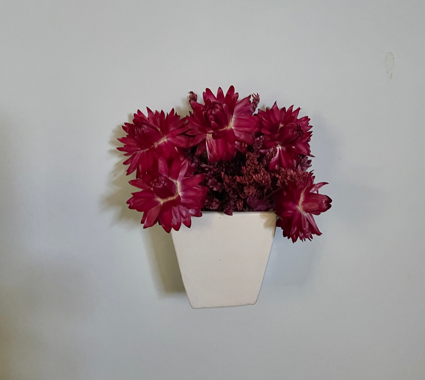 Fridge Magnet~Burgundy Straws