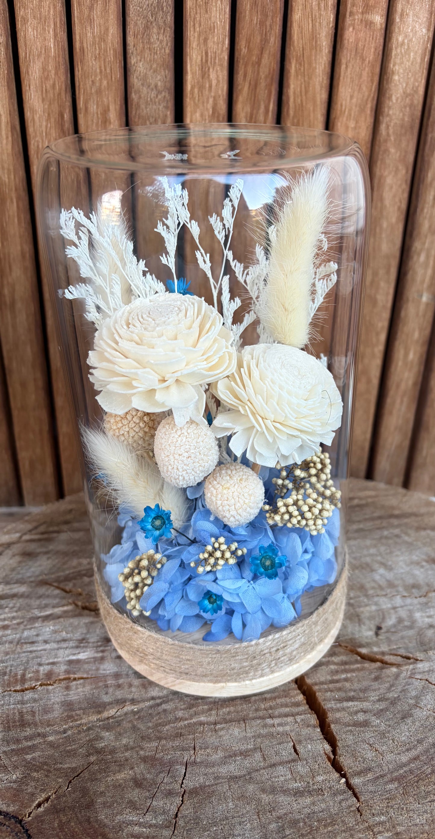 Floral Dome ~ Sky Blue