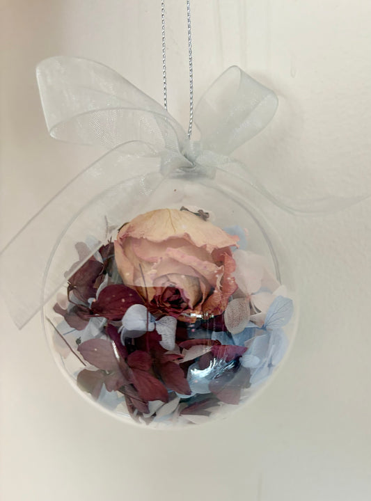 Bauble 8cm~Rose
