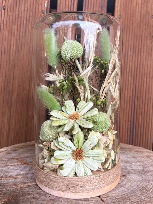 Floral Dome~Sage Green