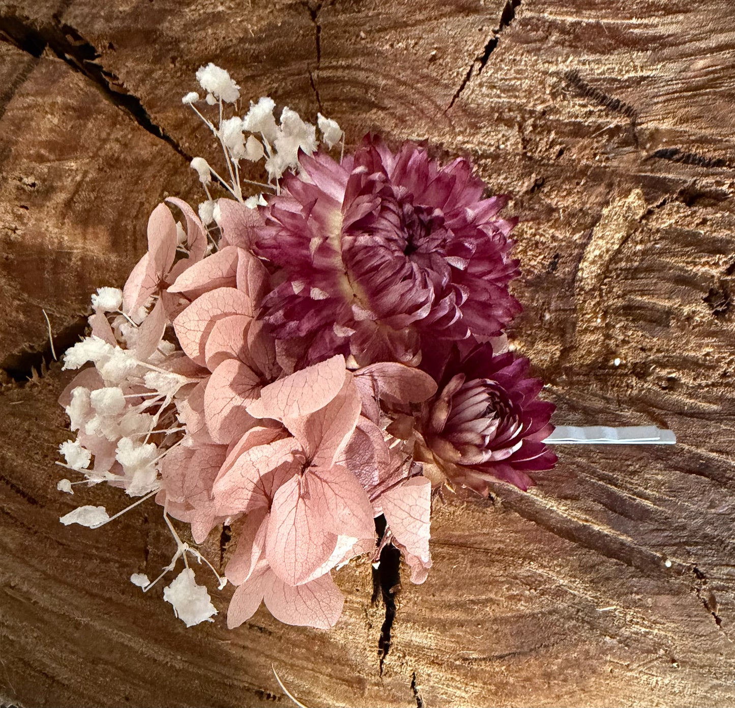 Hair pin ~ dusty pinks