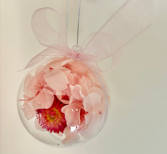 Bauble 8cm~Pink