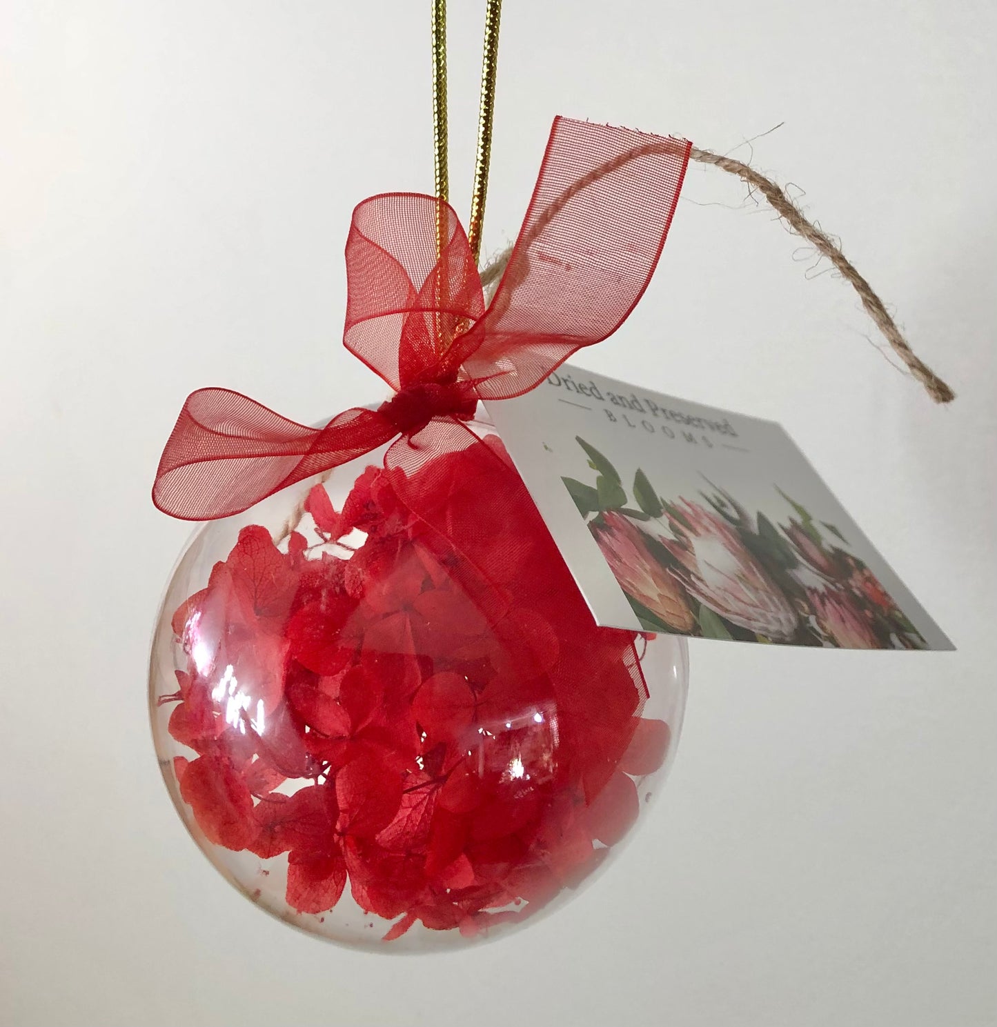 Christmas Bauble 8cm - Red