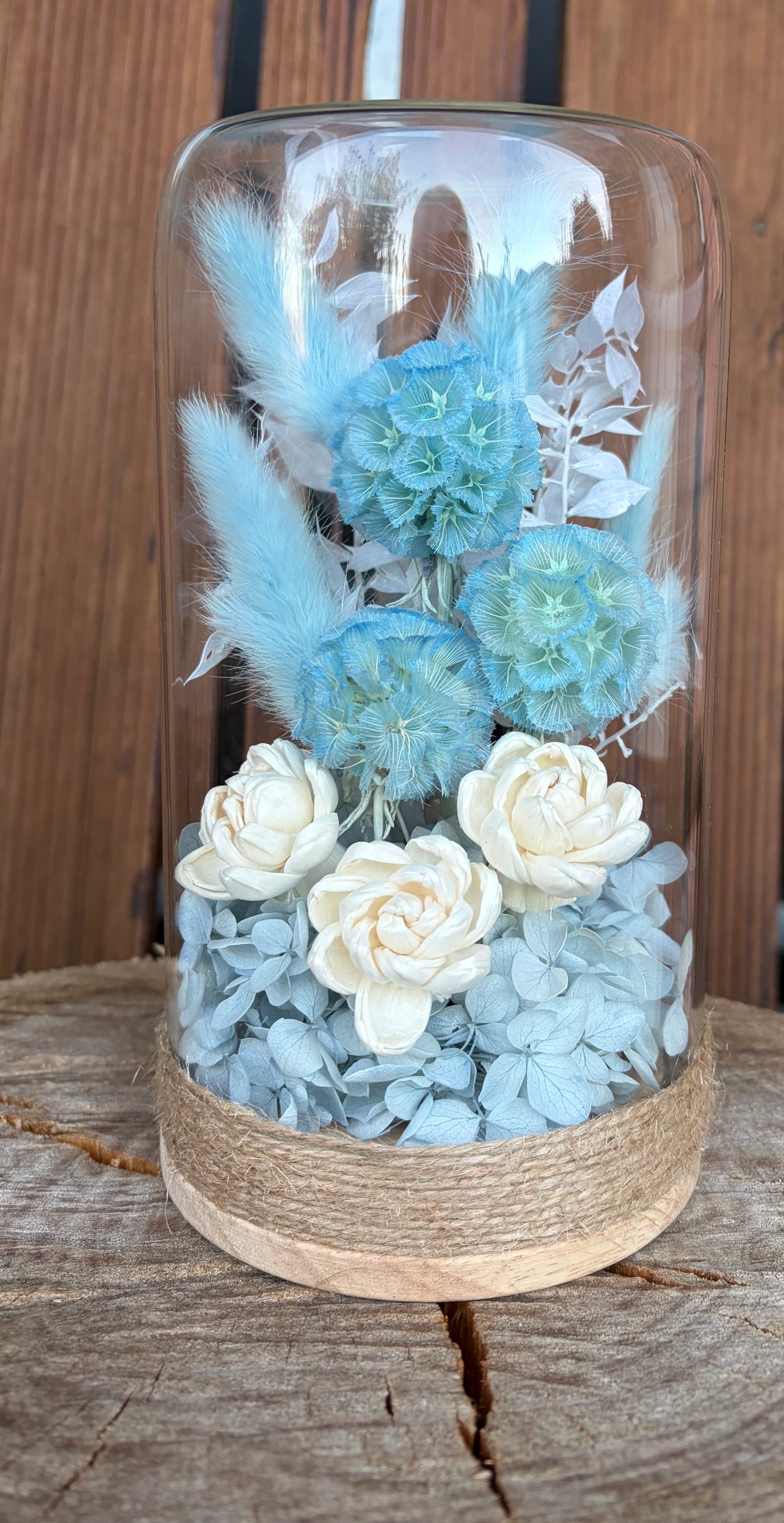 Floral Dome ~ Blue