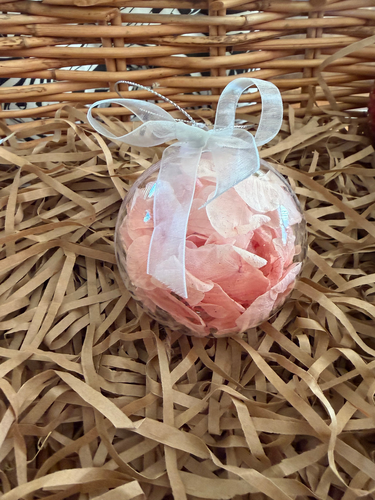 Bauble 8cm~ pink